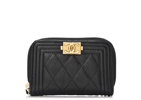 chanel zip around coin purse|Chanel men wallet.